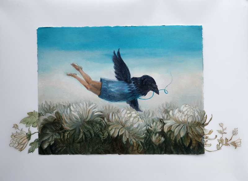 A Flight through a Garden II