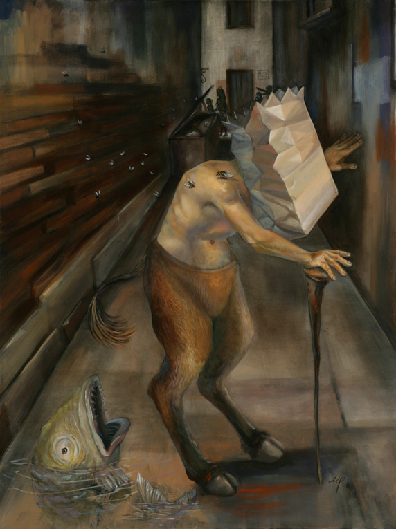 PAVEMENT, FISH, FLIES